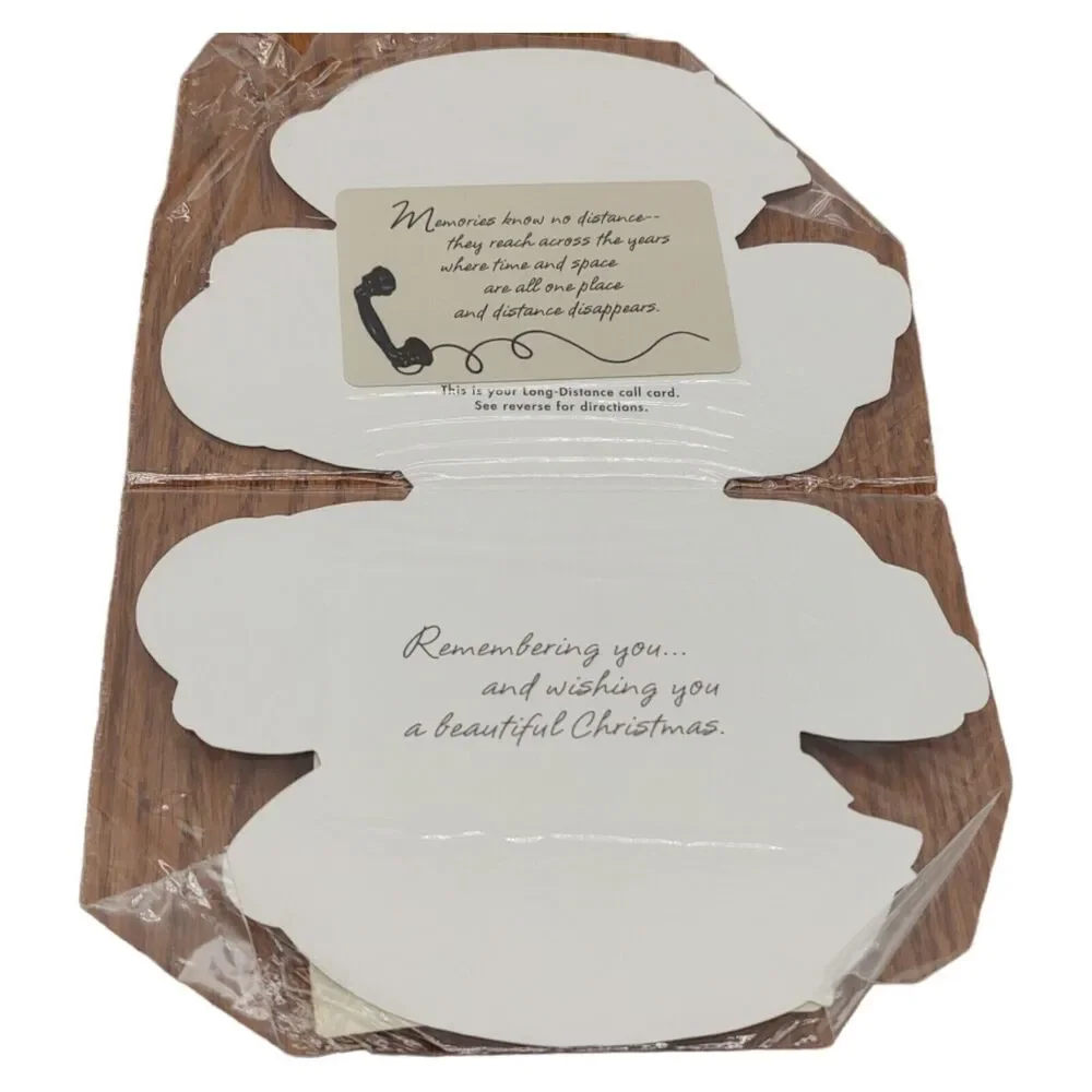 Unused Vintage Hallmark DieCut Greeting Sprint Collectible Expired Calling Cards